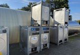 1000 liter tank in 304 stainless steel