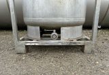1000 liter tank in 304 stainless steel