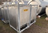 1000 liter tank in 304 stainless steel