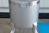 1000 liter tank in Acid-proof 316