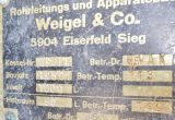 1000 liter tank in Acid-proof 316