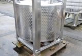 1000 liter tank in Acid-proof 316