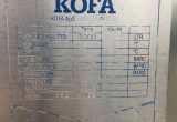 1000 liter tank in Acid-proof 316