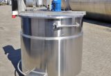 1000 liter tank in Acid-proof 316