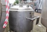 1000 liter tank in Acid-proof 316