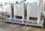1000 liter tank in Acid-proof 316