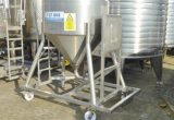 1000 liter tank in Acid-proof 316