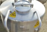1000 liter tank in Acid-proof 316