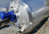 1000 liter tank in Acid-proof 316