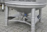 1000 liter tank i Syrafast 316