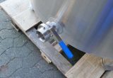 1000 liter tank in Acid-proof 316