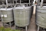 1000 liter tank in 304 stainless steel