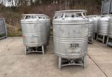 1000 liter tank in 304 stainless steel