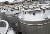 1000 liter tank in 304 stainless steel