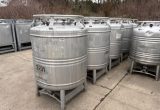 1000 liter tank in 304 stainless steel