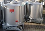 1000 liter tank in 304 stainless steel