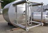 10000 liter tank in Acid-proof 316