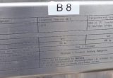 1025 liter tank in Acid-proof 316