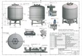 1050 liter tank in Acid-proof 316