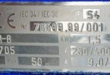 1100 liter tank in Acid-proof 316
