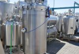 1100 liter tank in Acid-proof 316