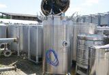 1100 liter tank in Acid-proof 316