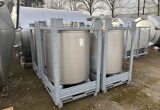 1100 liter tank in Acid-proof 316