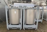 1100 liter tank in Acid-proof 316