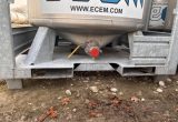 1100 liter tank in Acid-proof 316