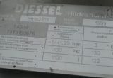 1100 liter tank in Acid-proof 316
