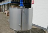 1169 liter tank in Acid-proof 316