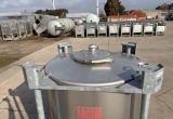 1250 liter tank in stainless steel 304