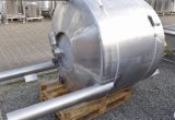 1250 liter tank in Acid-proof 316