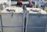 1250 liter tank in Acid-proof 316