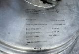 1250 liter tank in stainless steel 304