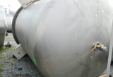 12500 liter tank in Acid-proof 316