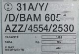 1251 liter tank i Syrafast 316