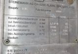 1300 liter tank in Acid-proof 316