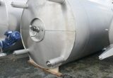 13000 liter tank in Acid-proof 316