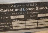 1345 liter tank in Acid-proof 316