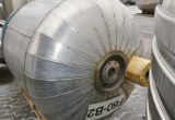 1345 liter tank in Acid-proof 316
