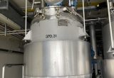 1495 liter tank in Acid-proof 316