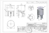 150 liter tank in Acid-proof 316