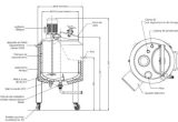 150 liter tank in Acid-proof 316
