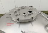 1500 liter tank in 304 stainless steel