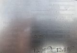 1500 liter tank in 304 stainless steel