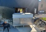 1500 liter tank in 304 stainless steel