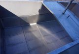 1500 liter tank in 304 stainless steel