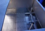 1500 liter tank in 304 stainless steel