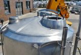 1500 liter tank in 304 stainless steel